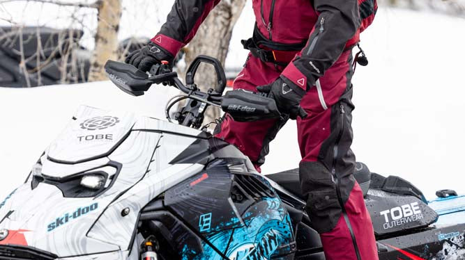 Embracing the Cold: A Love Letter to TOBE Outwear for Snowmobiling