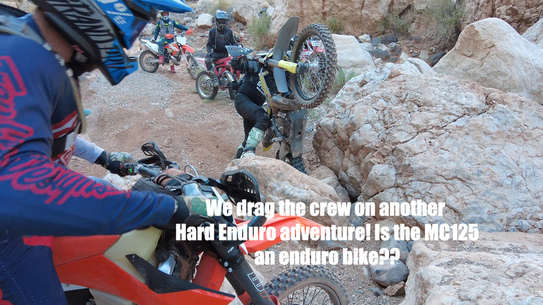 Touring around St.George on the Dirt Bikes