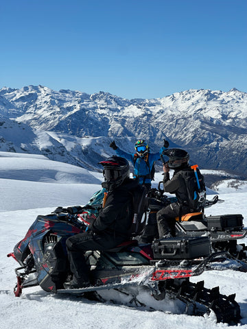 Snowmobile in Chile at Escoriales Summer 2026