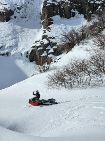 Snowmobile in Chile at Escoriales Summer 2026