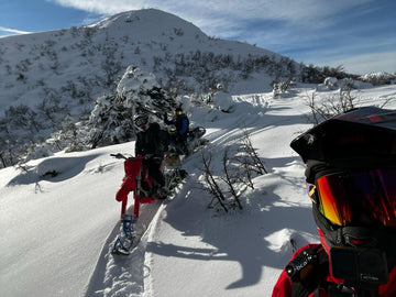 Snowmobile in Chile at Escoriales Summer 2026