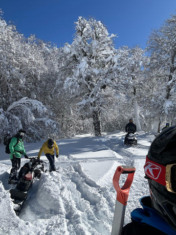 Snowmobile in Chile at Escoriales Summer 2026
