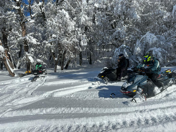 Snowmobile in Chile at Escoriales Summer 2026