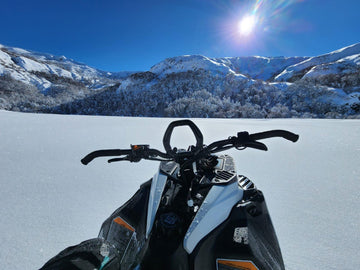 Snowmobile in Chile at Escoriales Summer 2026
