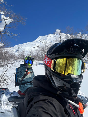 Snowmobile in Chile at Escoriales Summer 2026