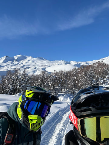 Snowmobile in Chile at Escoriales Summer 2026