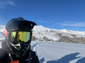 Snowmobile in Chile at Escoriales Summer 2026