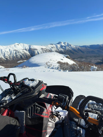 Snowmobile in Chile at Escoriales Summer 2026