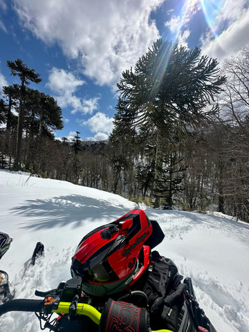 Snowmobile in Chile at Escoriales Summer 2026
