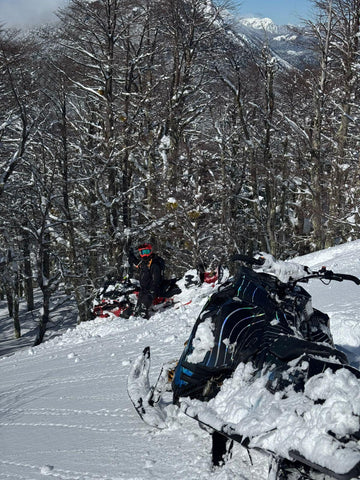Snowmobile in Chile at Escoriales Summer 2026