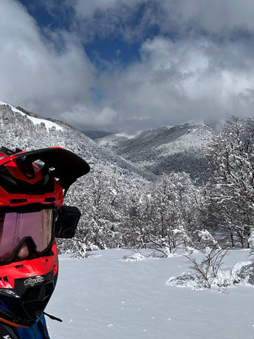Snowmobile in Chile at Escoriales Summer 2026
