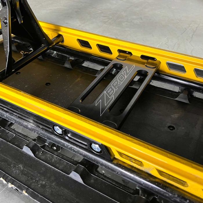 Zbroz Gen 5 rail brace kit lifestyle photo — Ski-Doo backcountry sled