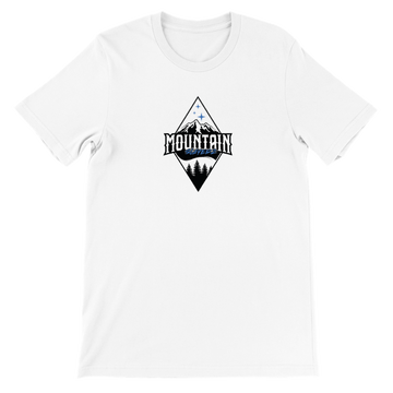 Mountain Slayerz Starry Ride graphic tee — front view