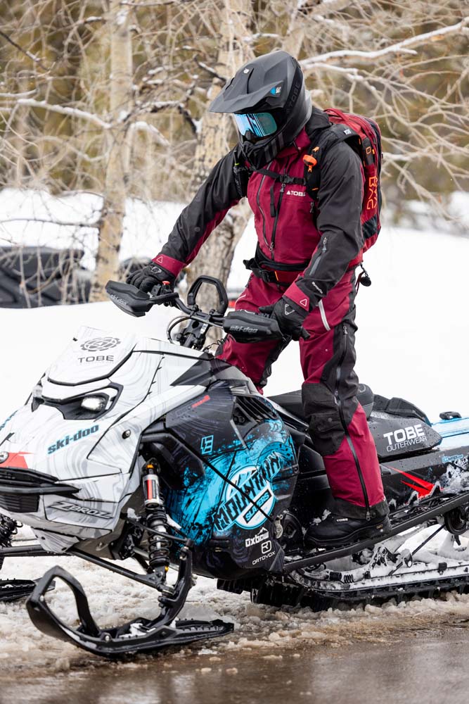 Embracing the Cold: A Love Letter to TOBE Outwear for Snowmobiling