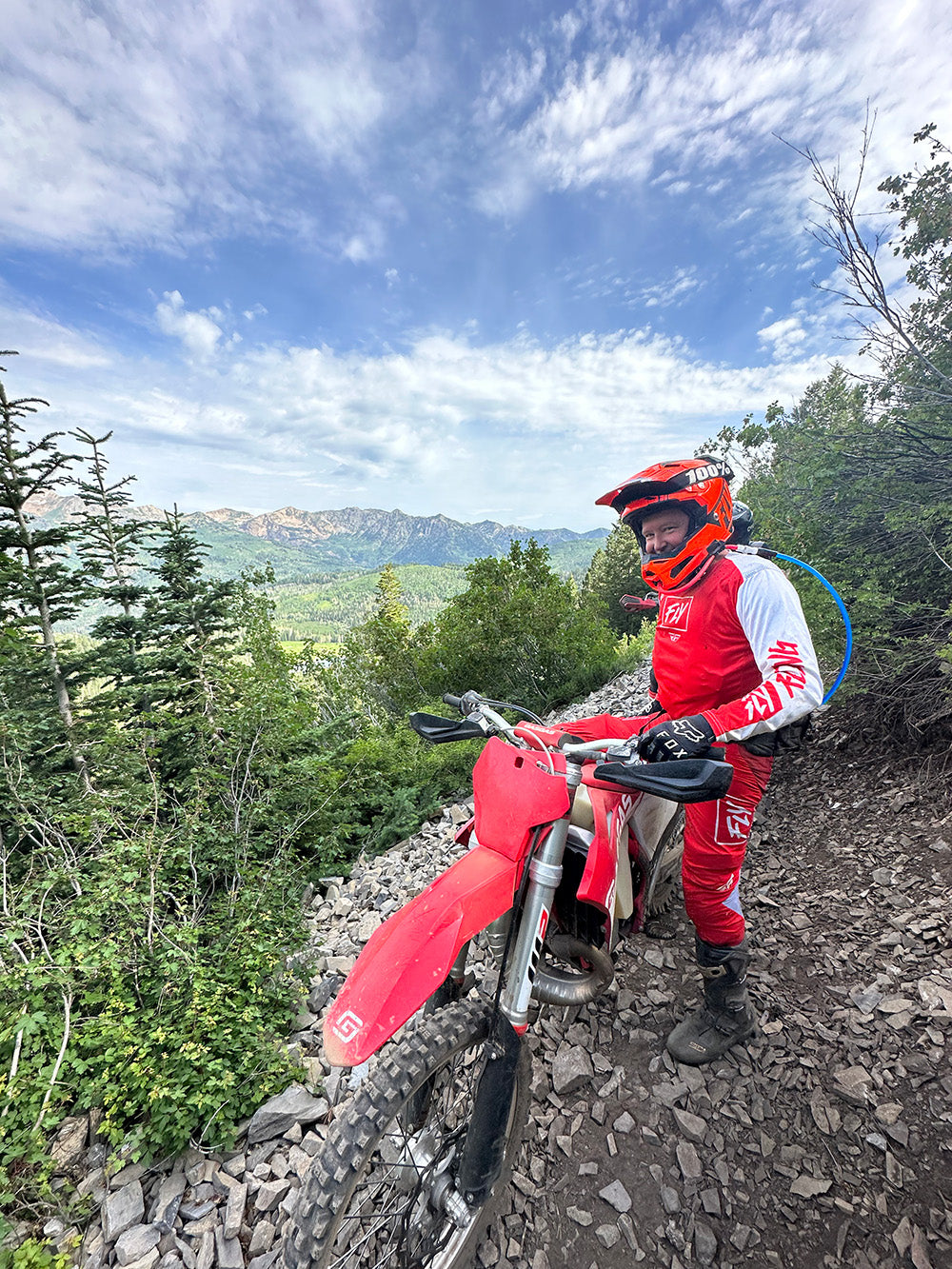 Mountain Slayerz dirt bike guide on Northern Utah singletrack trail