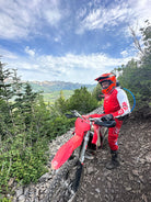 Mountain Slayerz dirt bike guide on Northern Utah singletrack trail