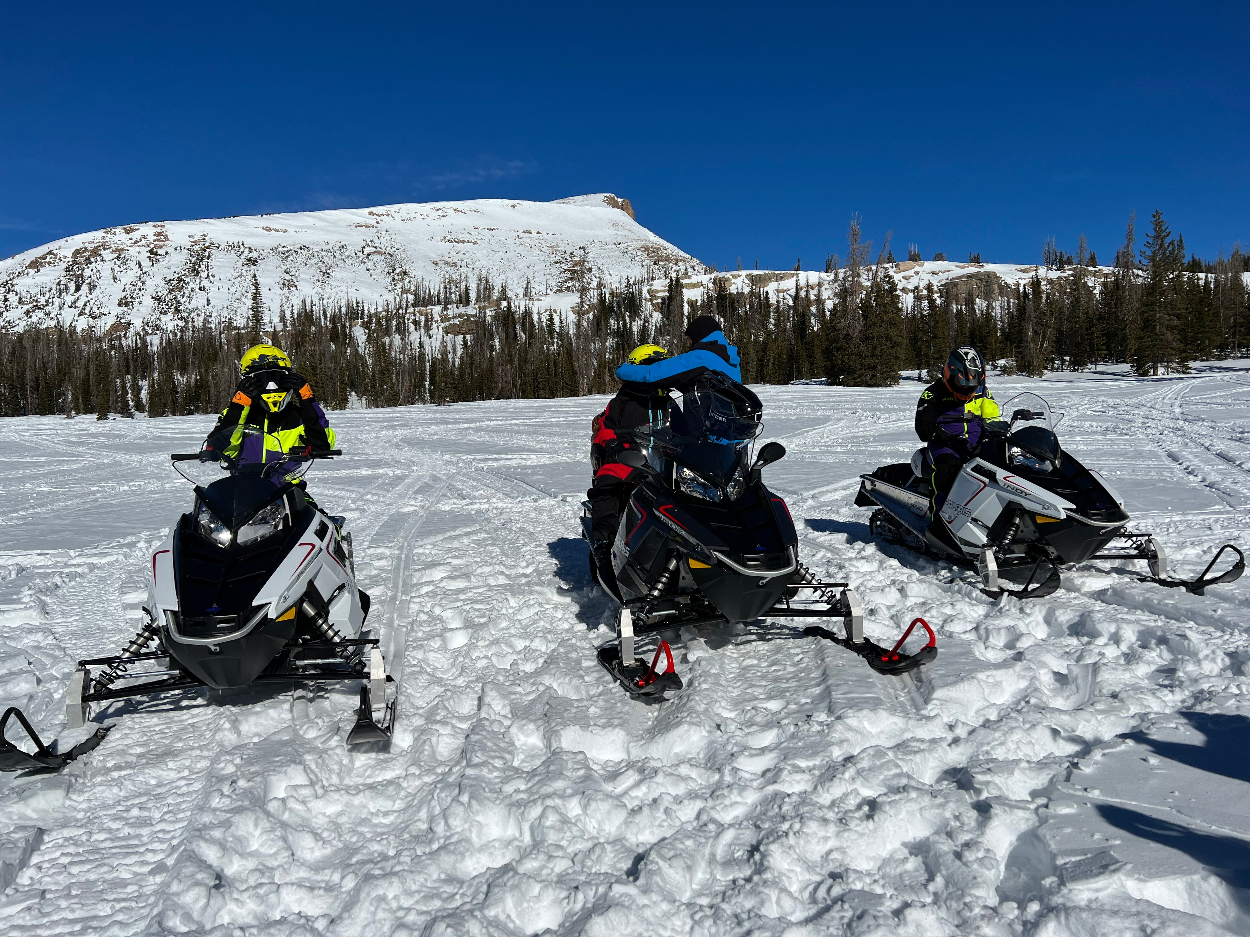 3-Hour Guided Snowmobile Trail Adventure –Park City, Utah