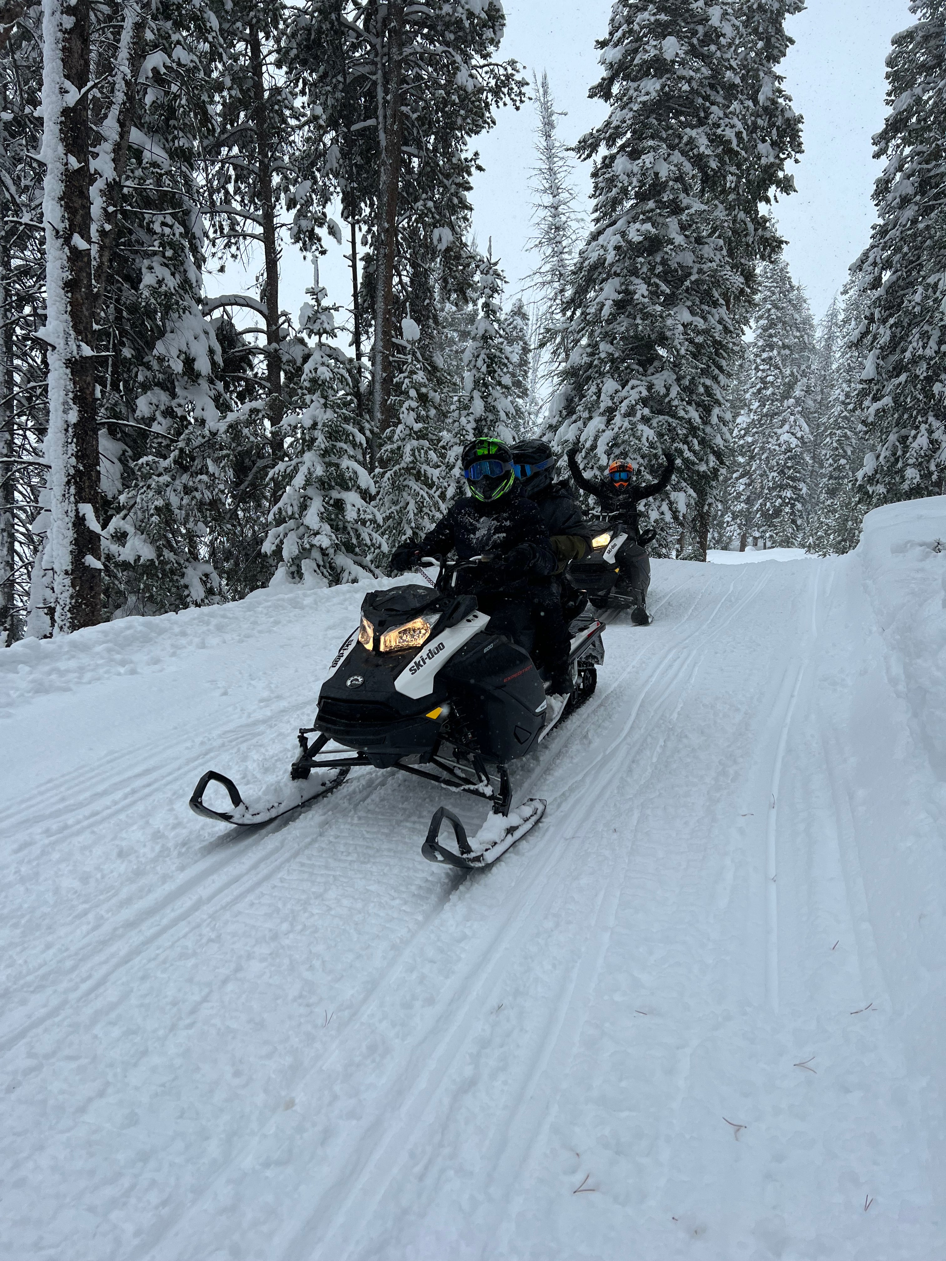 3-Hour Guided Snowmobile Trail Adventure –Park City, Utah