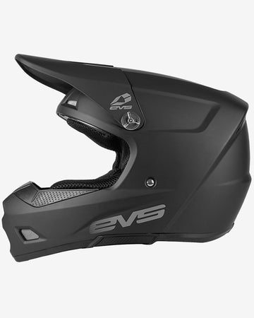 T3 Youth Helmet - Solid Matte Black