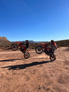Off-road singletrack riding near Zion National Park, Southern Utah