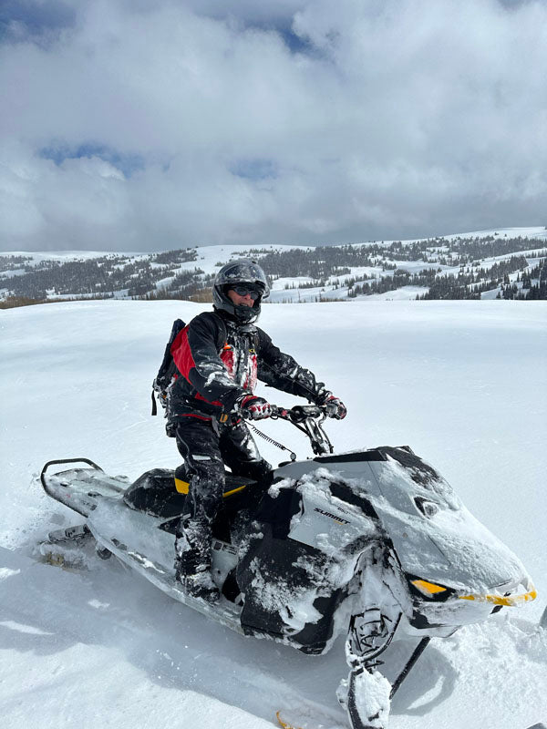 Mountain Slayerz guided snowmobile experience in Park City, Utah