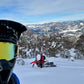 Snowmobile in Chile with Steve & DJ at Escoriales
