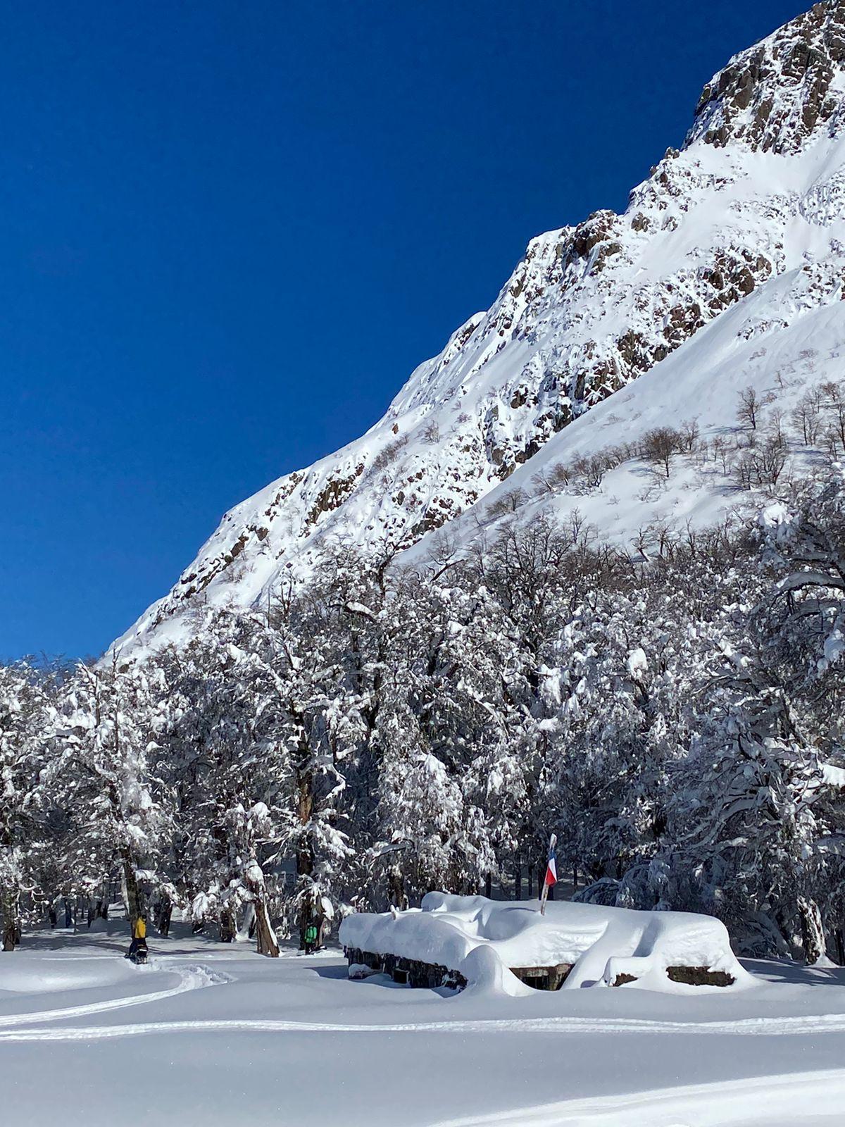 Snowmobile in Chile at Escoriales Summer 2026