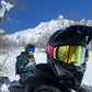 Snowmobile in Chile with Steve & DJ at Escoriales