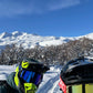 Snowmobile in Chile with Steve & DJ at Escoriales