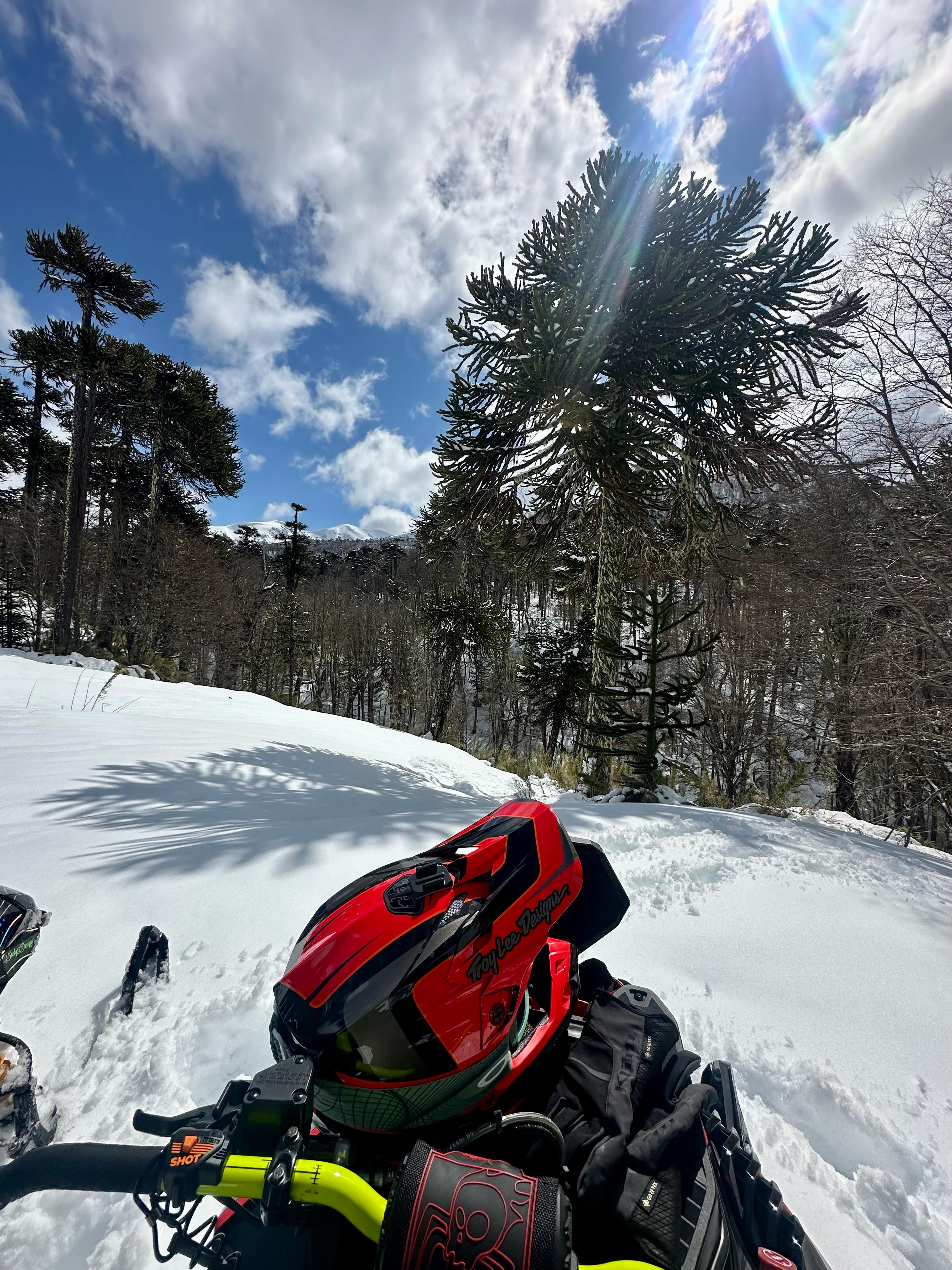 Snowmobile in Chile at Escoriales Summer 2026