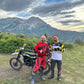 Utah e-moto tour — group riding electric dirt bikes on trail