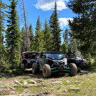 UTV side-by-side on scenic Utah mountain trail near Park City