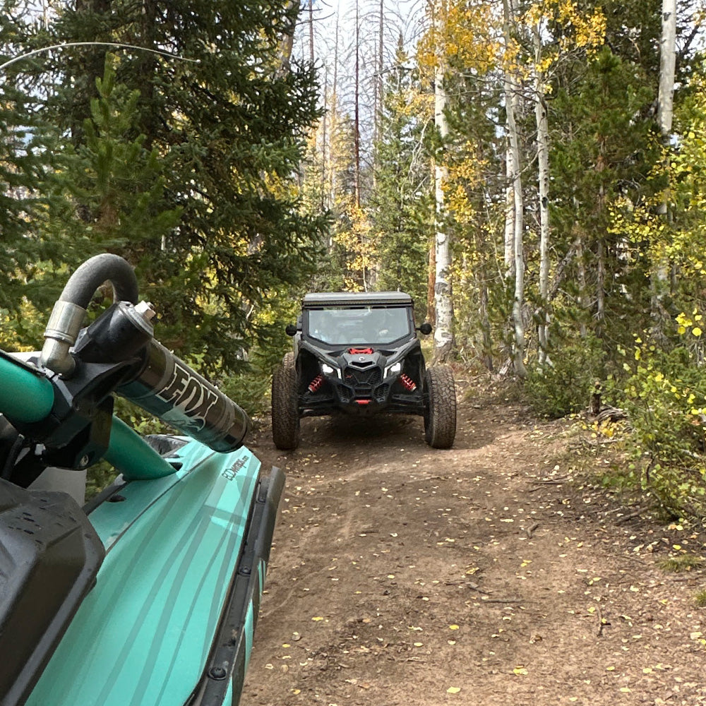 Guided UTV adventure in the Uinta Mountains near Park City, Utah