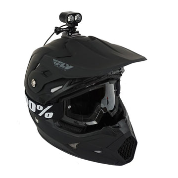 Voyager 2100-lumen dirt bike helmet light kit by Oxbow — CREE LED technology