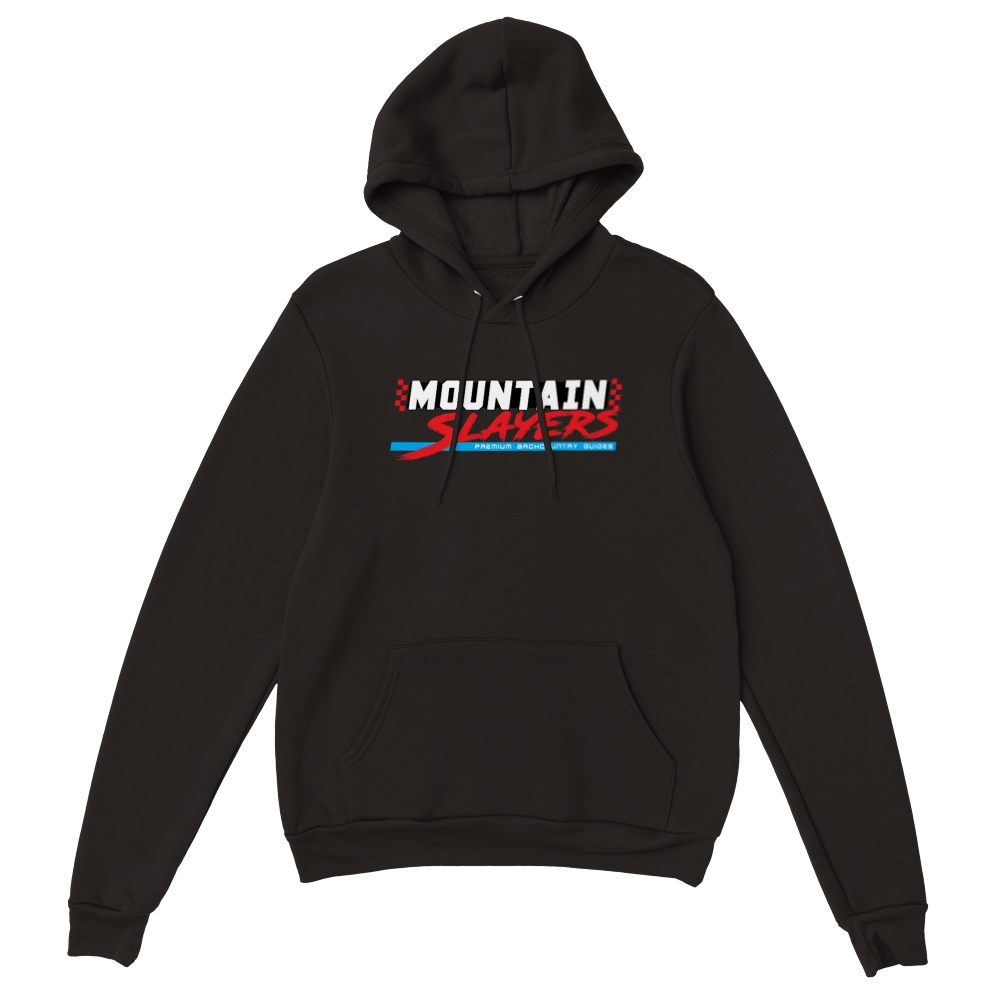 Mountain Slayerz Checkers or Wreckers premium hoodie — front view